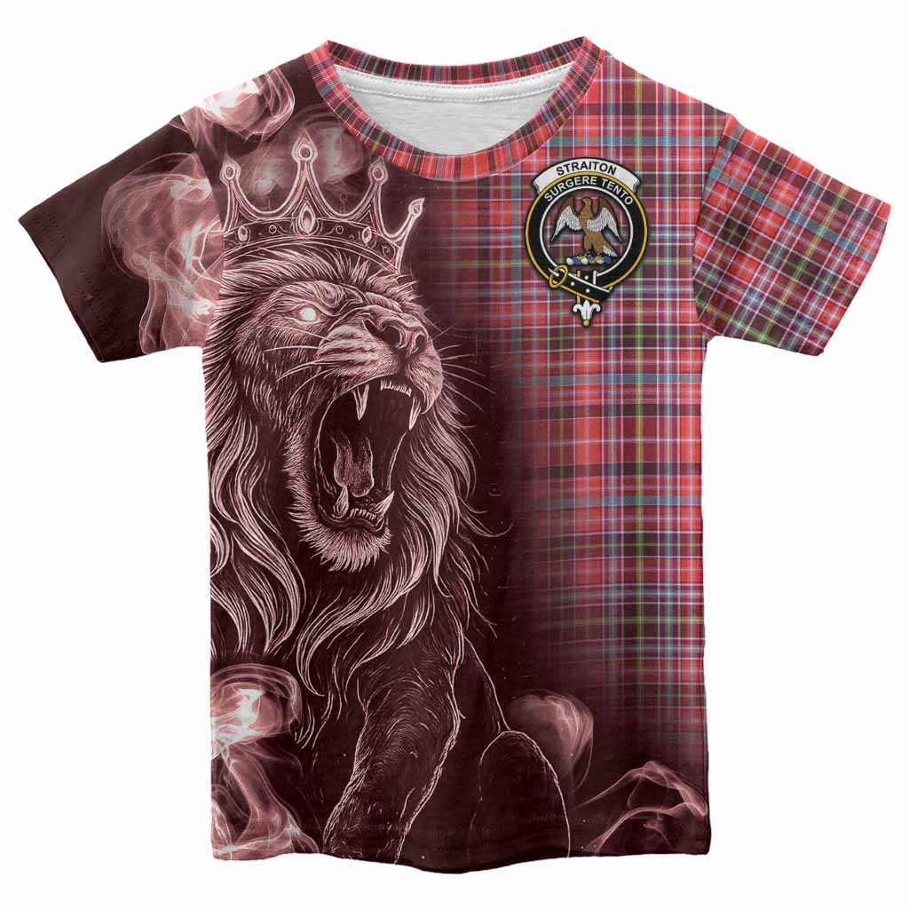 Straiton Tartan Kid T-shirt Roaring Lion Heritage