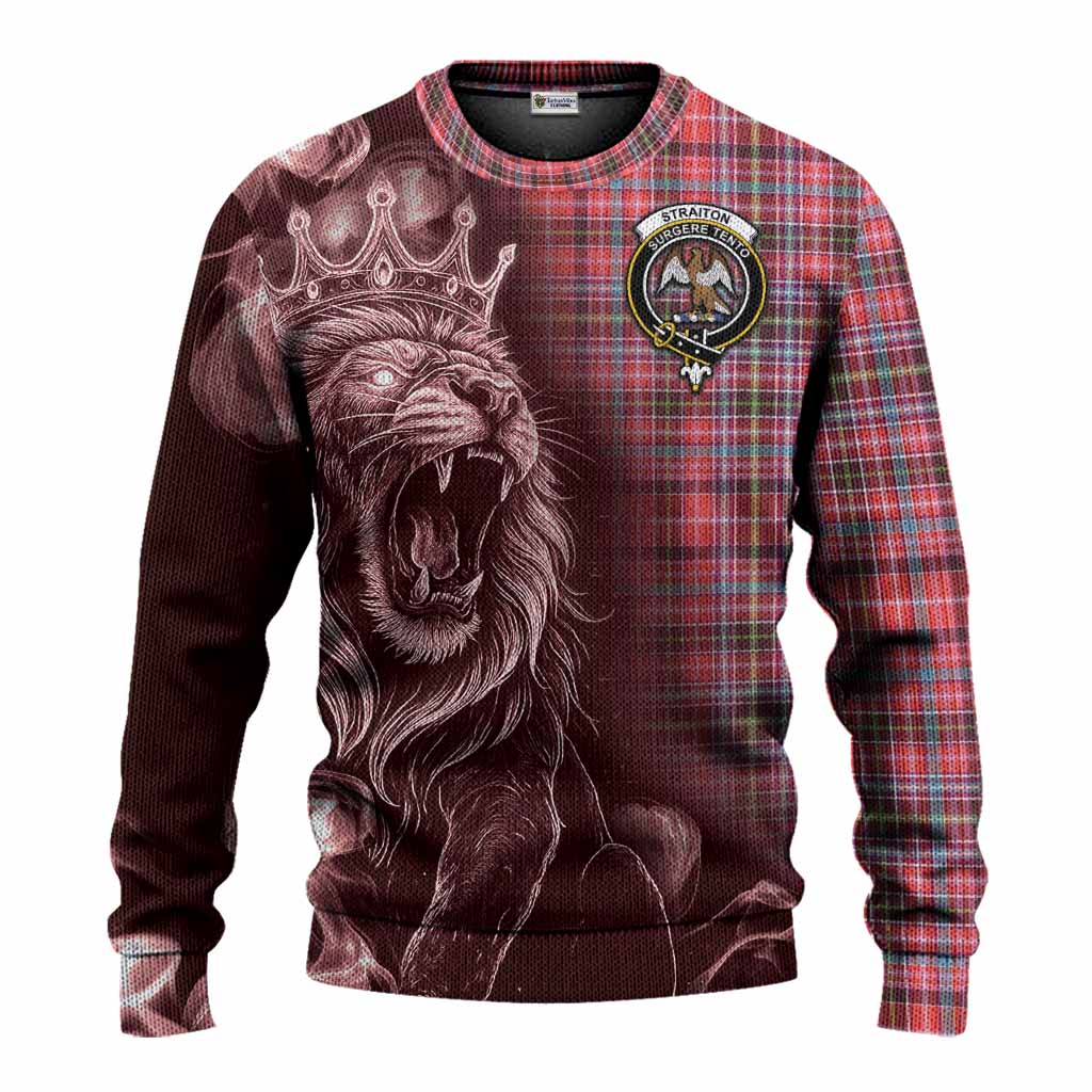 Straiton Tartan Knitted Sweater Roaring Lion Heritage