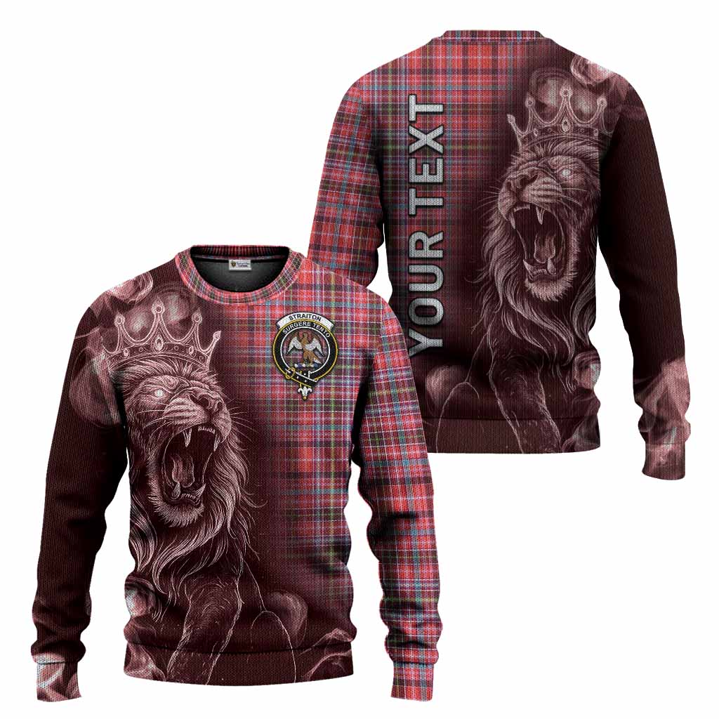 Straiton Tartan Knitted Sweater Roaring Lion Heritage