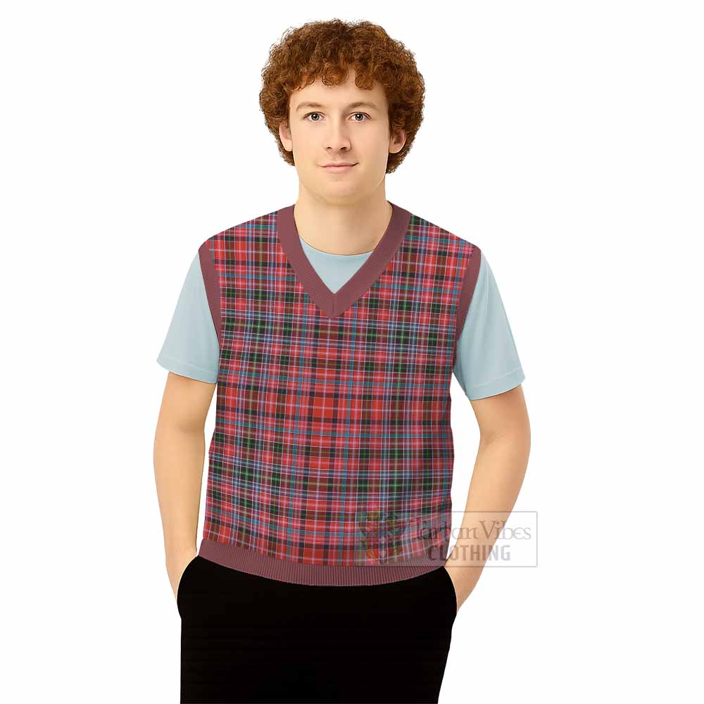 Straiton Tartan Knitted V-Neck Vest - Tartan Vibes Clothing