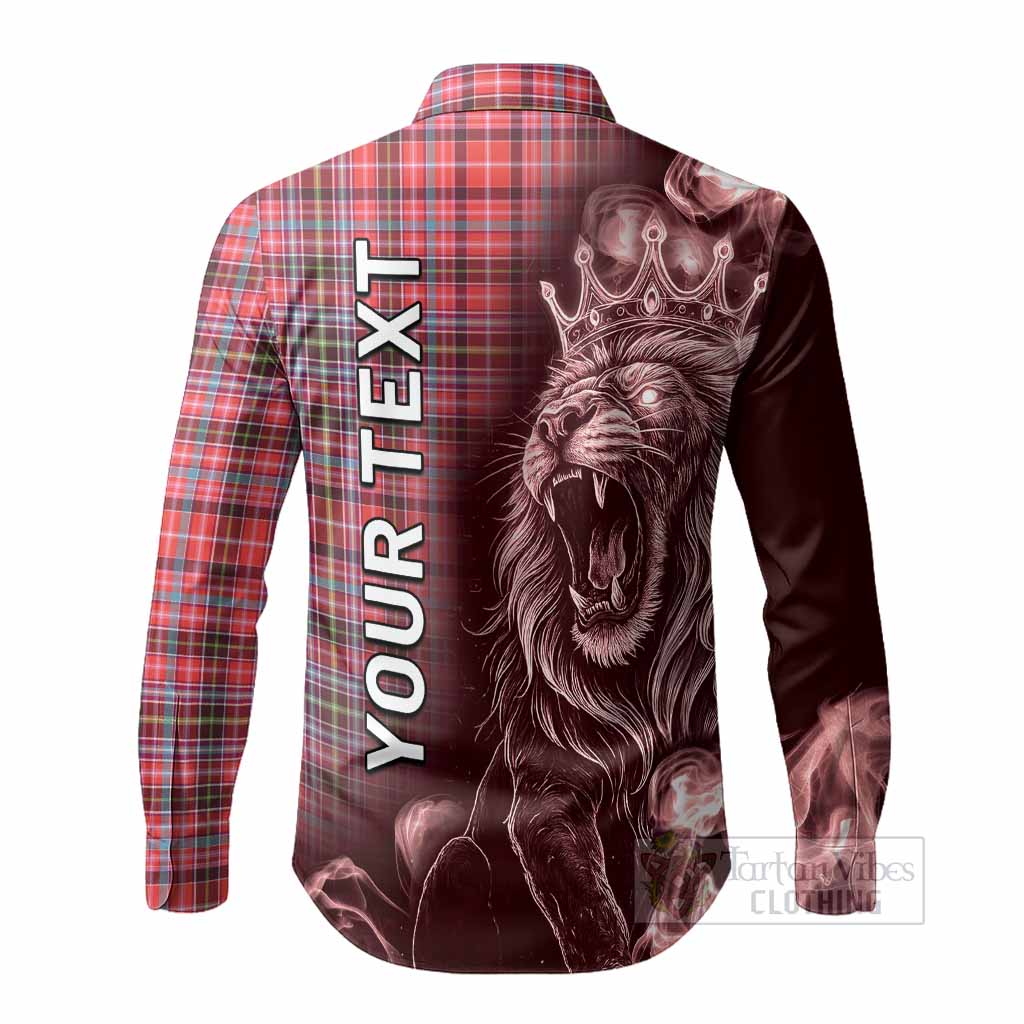 Straiton Tartan Long Sleeve Button Shirts Roaring Lion Heritage