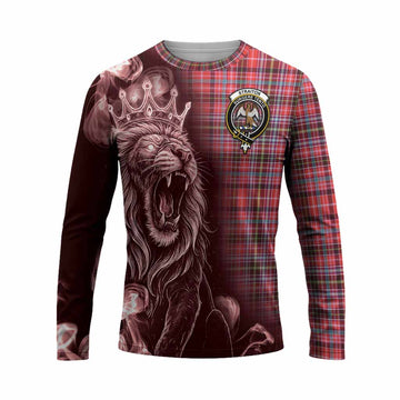 Straiton Tartan Long Sleeve T-Shirt Roaring Lion Heritage