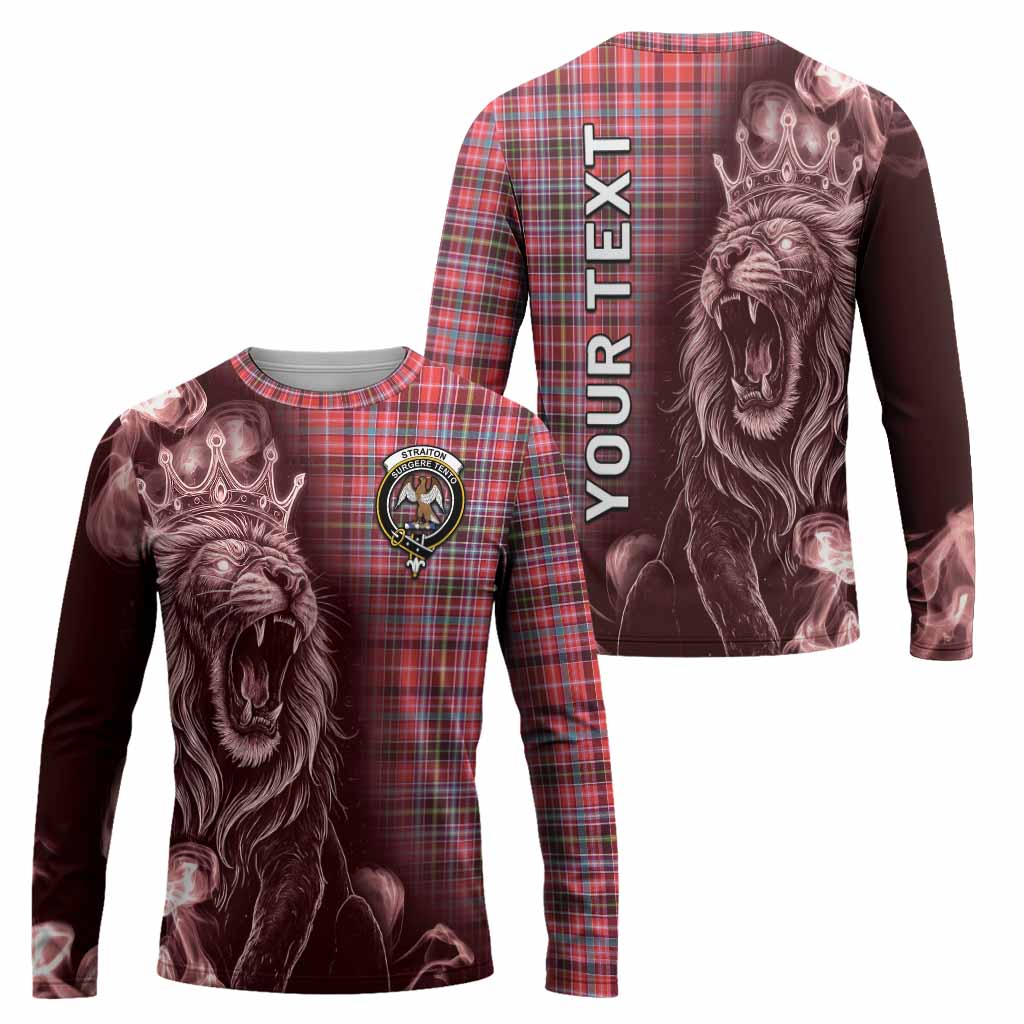 Straiton Tartan Long Sleeve T-Shirt Roaring Lion Heritage