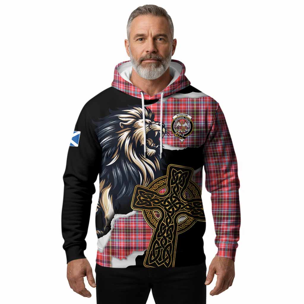 Straiton Tartan Scottish Hoodie Lion Celtic Heritage