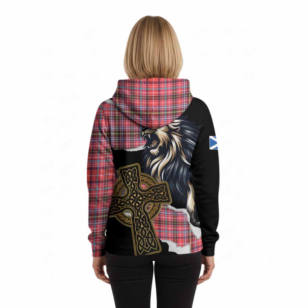 Straiton Tartan Scottish Hoodie Lion Celtic Heritage