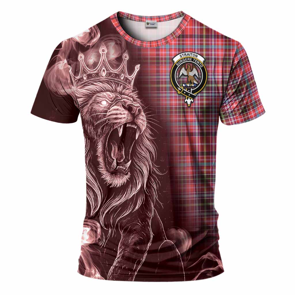 Straiton Tartan T-Shirt Roaring Lion Heritage