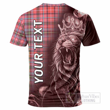 Straiton Tartan T-Shirt Roaring Lion Heritage