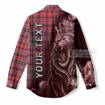 Straiton Tartan Women Casual Shirt Roaring Lion Heritage