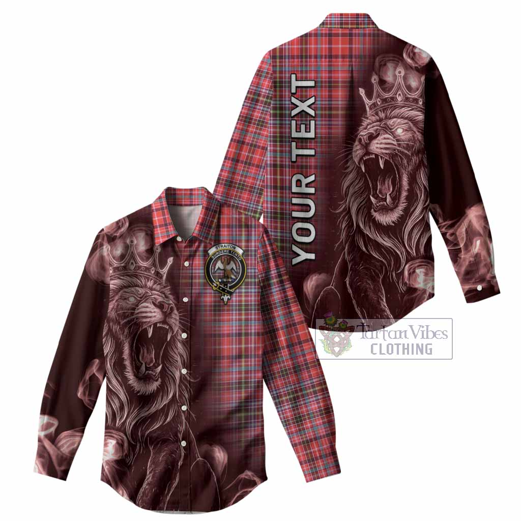 Straiton Tartan Women Casual Shirt Roaring Lion Heritage