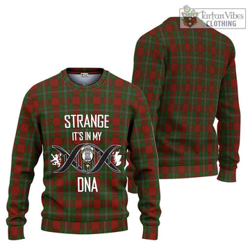 Strange (Strang) Tartan Knitted Sweater with Family Crest DNA In Me Style Unisex - Tartanvibesclothing Shop