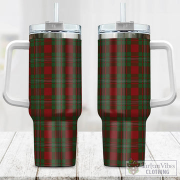 Tartan Vibes Clothing Strange Tartan Tumbler with Handle