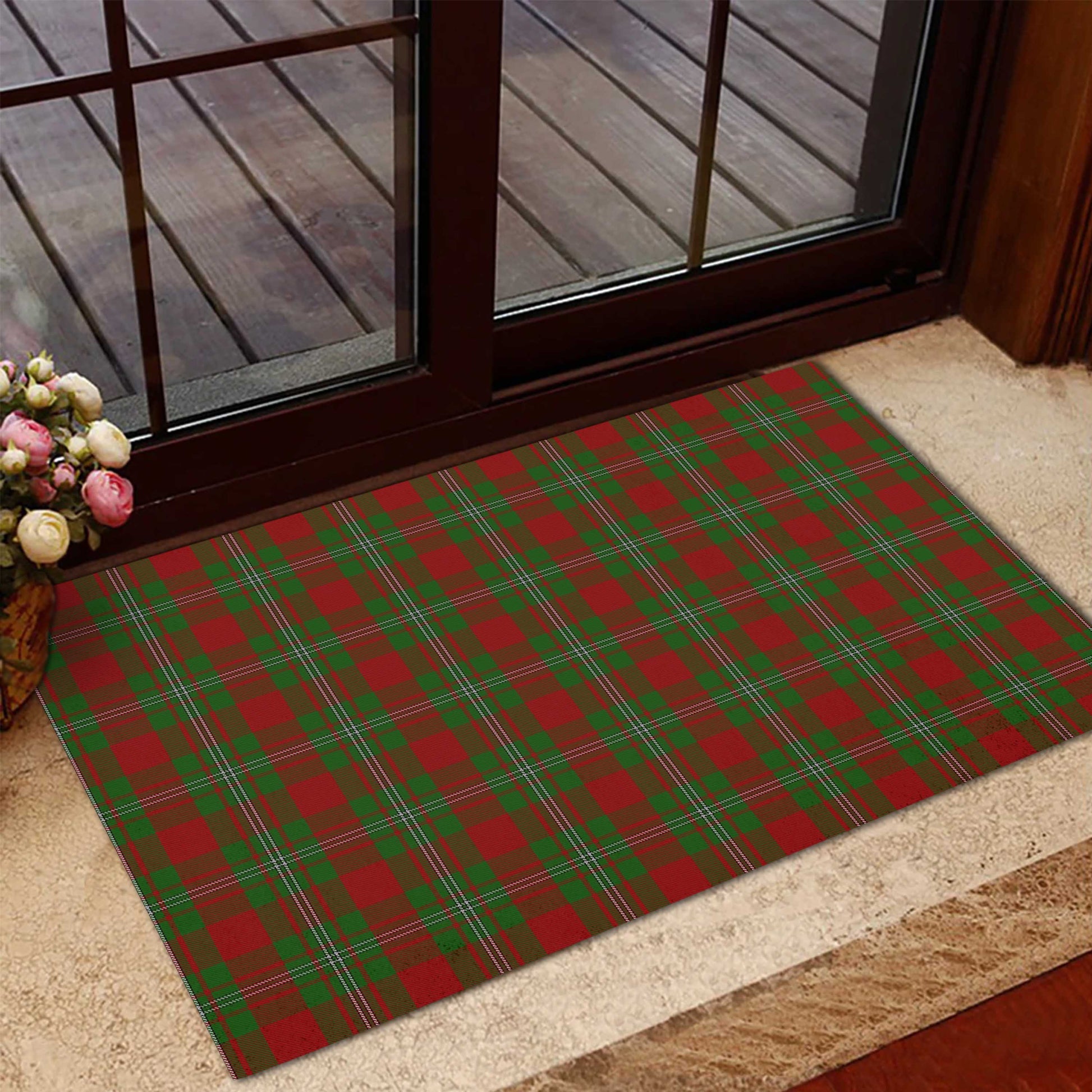 Strange Tartan Door Mat - Tartanvibesclothing Shop