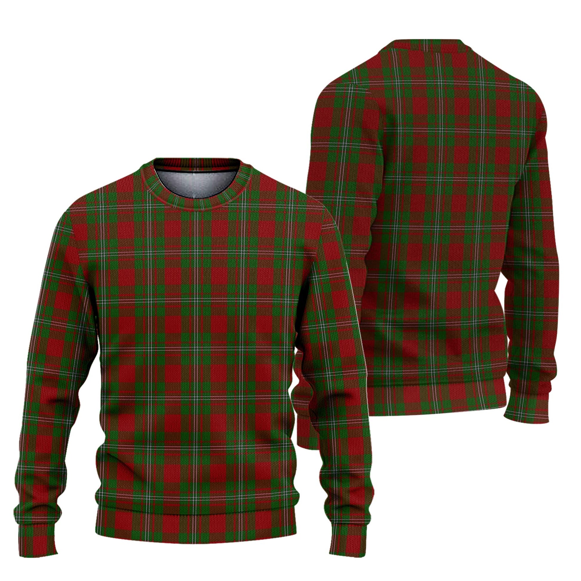 Strange Tartan Knitted Sweater Unisex - Tartanvibesclothing
