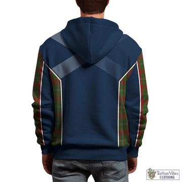 Strange (Strang) Tartan Hoodie with Family Crest and Scottish Thistle Vibes Sport Style