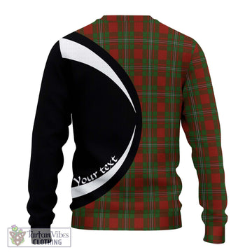 Strange (Strang) Tartan Knitted Sweater with Family Crest Circle Style - Tartan Vibes Clothing
