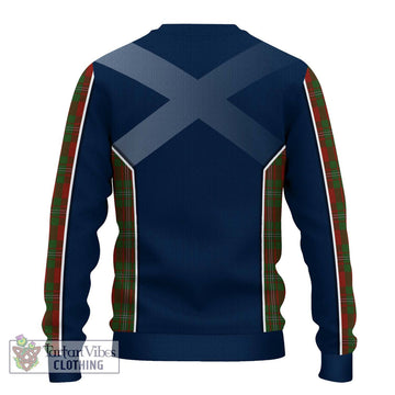 Strange (Strang) Tartan Knitted Sweater with Family Crest and Lion Rampant Vibes Sport Style - Tartan Vibes Clothing
