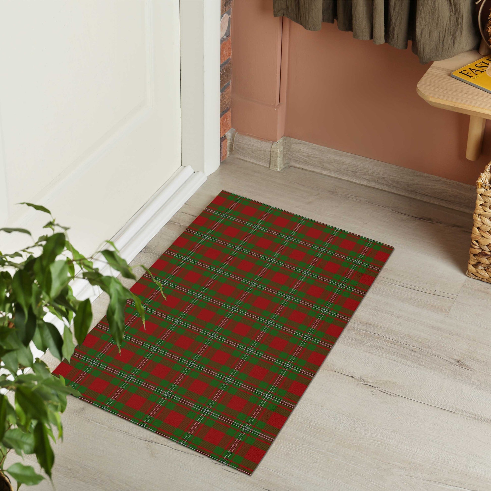Strange Tartan Door Mat - Tartanvibesclothing Shop