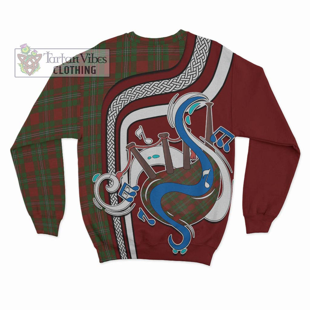 Tartan Vibes Clothing Strange Tartan Sweatshirt with Epic Bagpipe Style