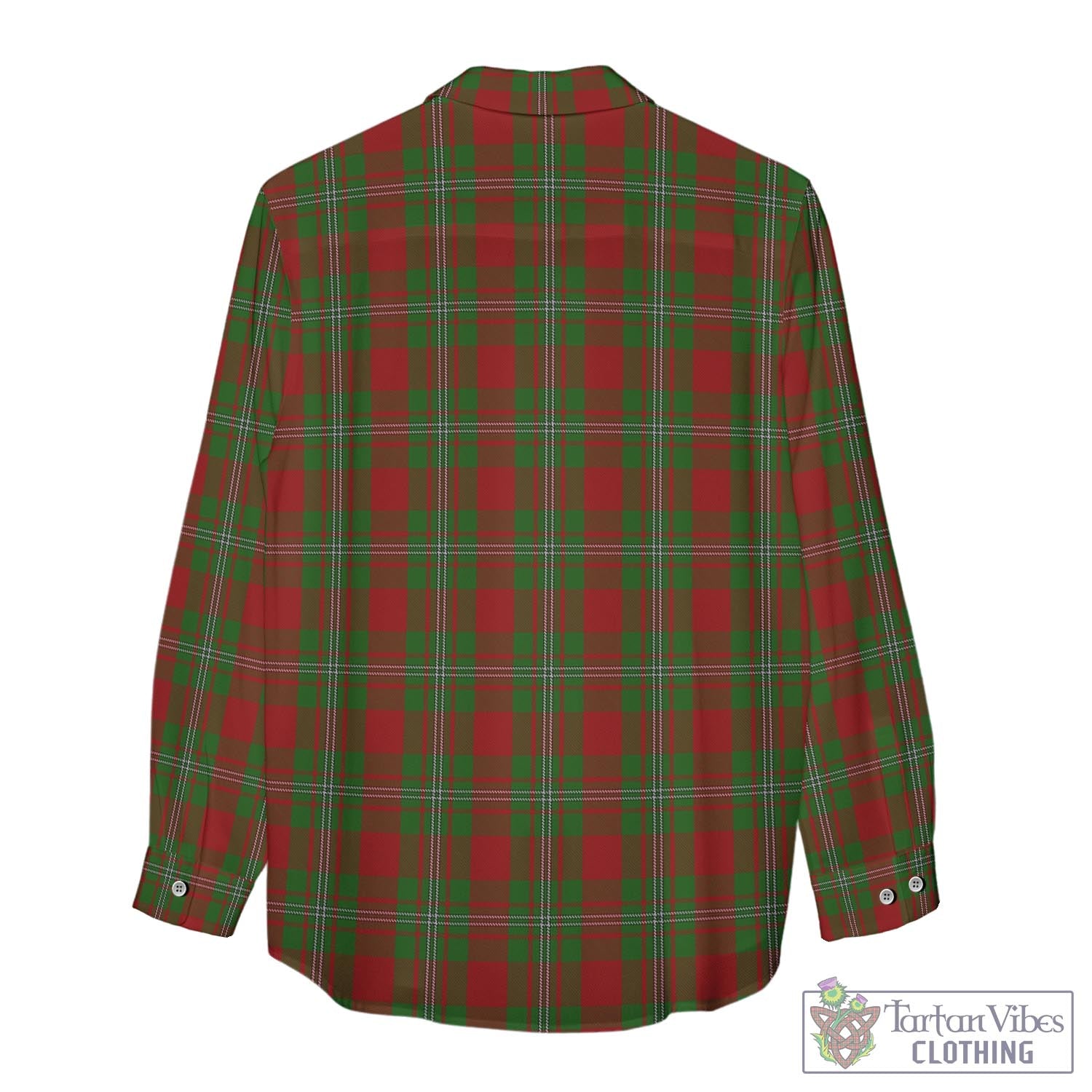 Strange Tartan Womens Casual Shirt