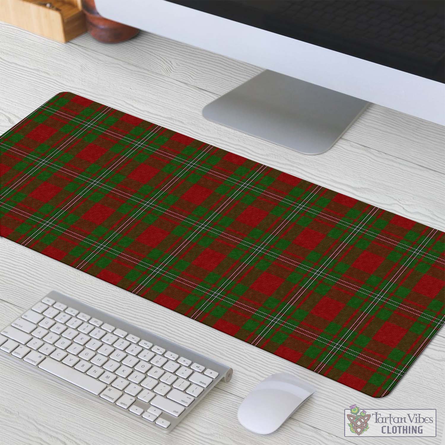 Tartan Vibes Clothing Strange Tartan Mouse Pad