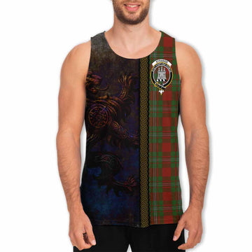 Strange (Strang) Tartan Family Crest Men's Tank Top Alba Gu Brath Be Brave Lion Ancient Style