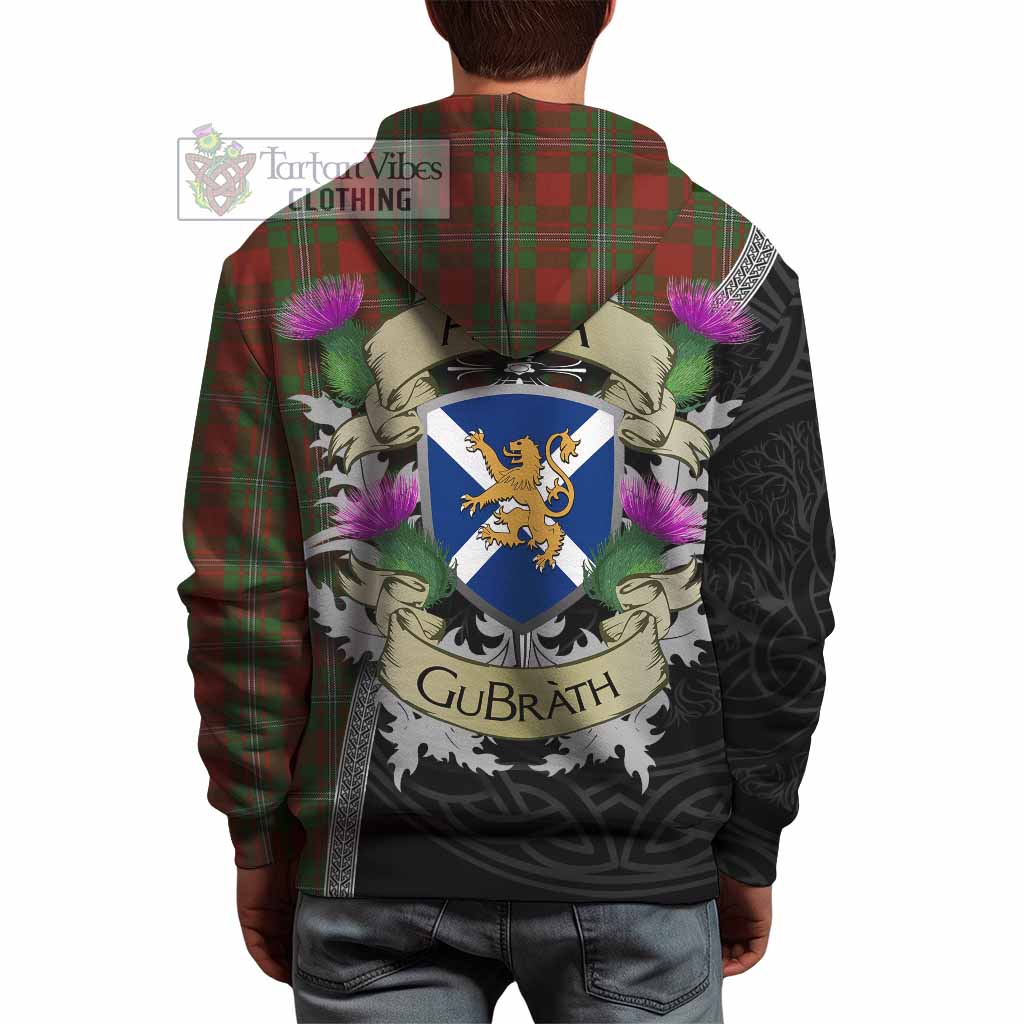 Tartan Vibes Clothing Strange (Strang) Tartan Family Crest Hoodie Lion Rampant Royal Thistle Shield Celtic Inspired