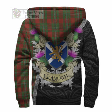 Strange (Strang) Tartan Family Crest Sherpa Hoodie Lion Rampant Royal Thistle Shield Celtic Inspired
