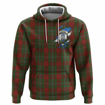 Strange (Strang) Clan Crest In Me Tartan Hoodie Scotland Flag Style