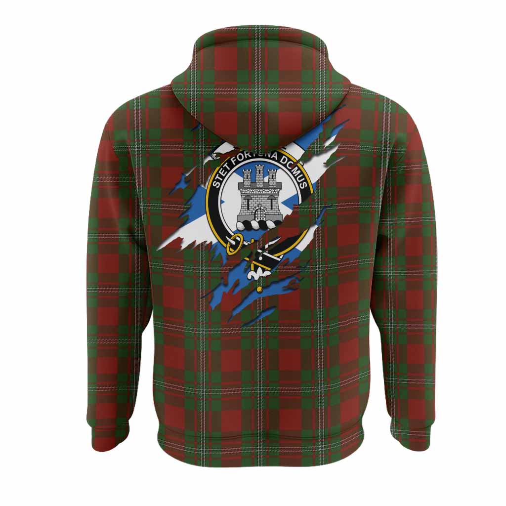 Strange (Strang) Clan Crest In Me Tartan Hoodie Scotland Flag Style