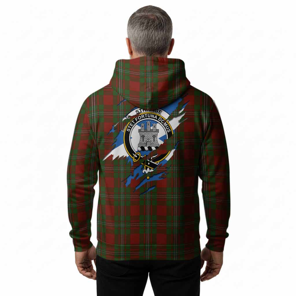 Strange (Strang) Clan Crest In Me Tartan Hoodie Scotland Flag Style