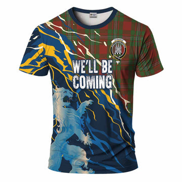 Strange (Strang) Scotland Tartan T-Shirt WC2026 Football - We'll Be Coming