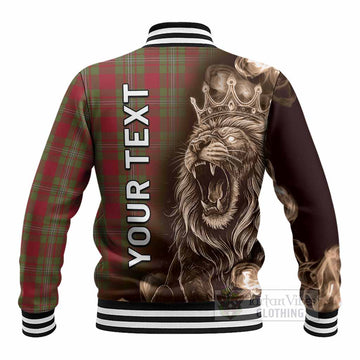 Strange (Strang) Tartan Baseball Jacket Roaring Lion Heritage