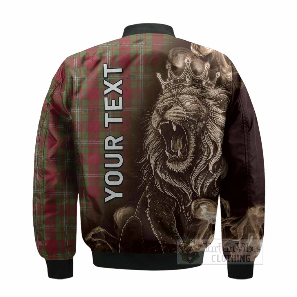 Strange (Strang) Tartan Bomber Jacket Roaring Lion Heritage