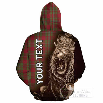 Strange (Strang) Tartan Cotton Hoodie Roaring Lion Heritage