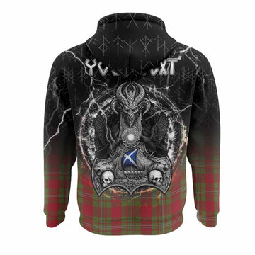Strange (Strang) Tartan Crest Hoodie Celtic Odin's Raven Legacy