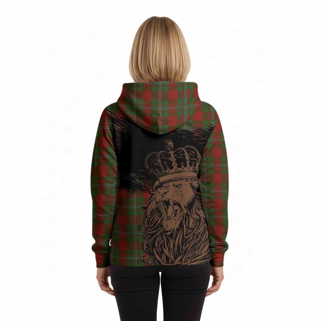 Strange (Strang) Tartan Crest Hoodie Crowned Lion Heritage Style