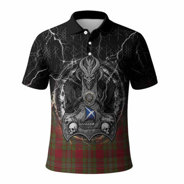 Strange (Strang) Tartan Crest Polo Shirt Celtic Odin's Raven Legacy