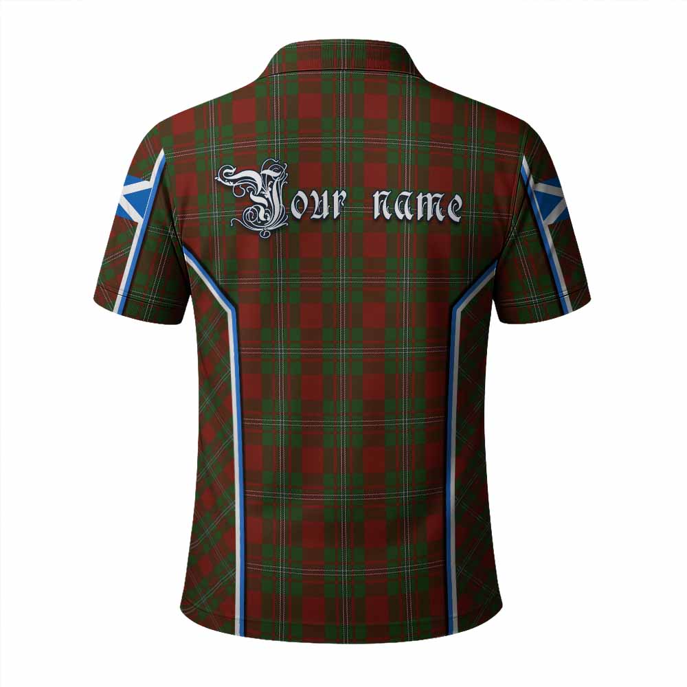 Strange (Strang) Tartan Crest Polo Shirt Scotland Coat of Arm Flag Style - Tartan Vibes Clothing