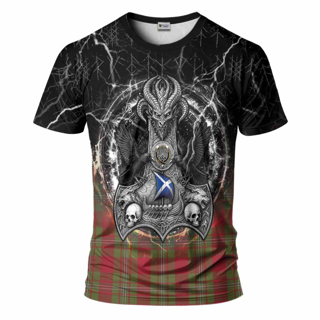 Strange (Strang) Tartan Crest T-Shirt Celtic Odin's Raven Legacy