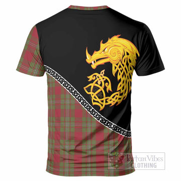 Strange (Strang) Tartan Crest T-Shirt Legendary Dragon Knot Half Style