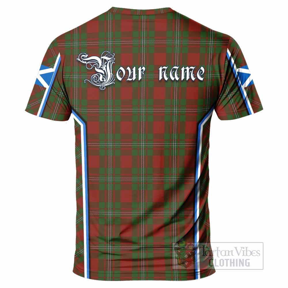 Strange (Strang) Tartan Crest T-shirt Scotland Coat of Arm Flag Style - Tartan Vibes Clothing