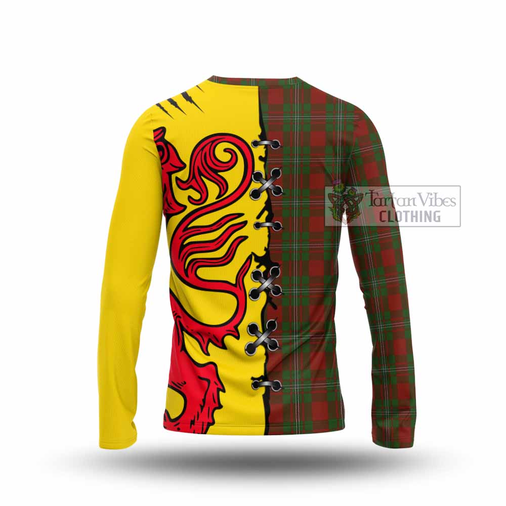 Strange (Strang) Tartan Family Crest Long Sleeve T-Shirt Lion Rampant Honor - Tartan Vibes Clothing