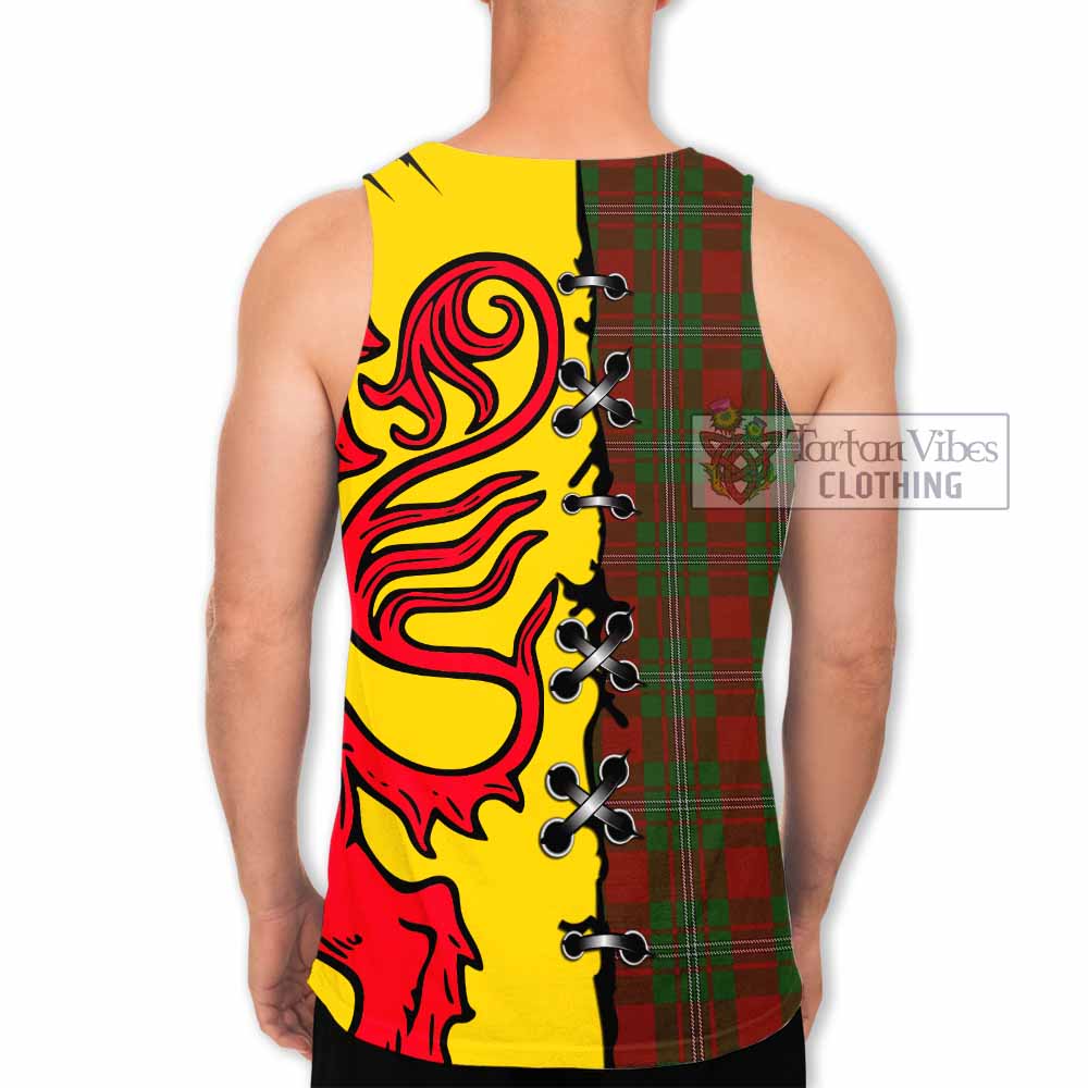 Strange (Strang) Tartan Family Crest Men Tank Top Lion Rampant Honor - Tartan Vibes Clothing