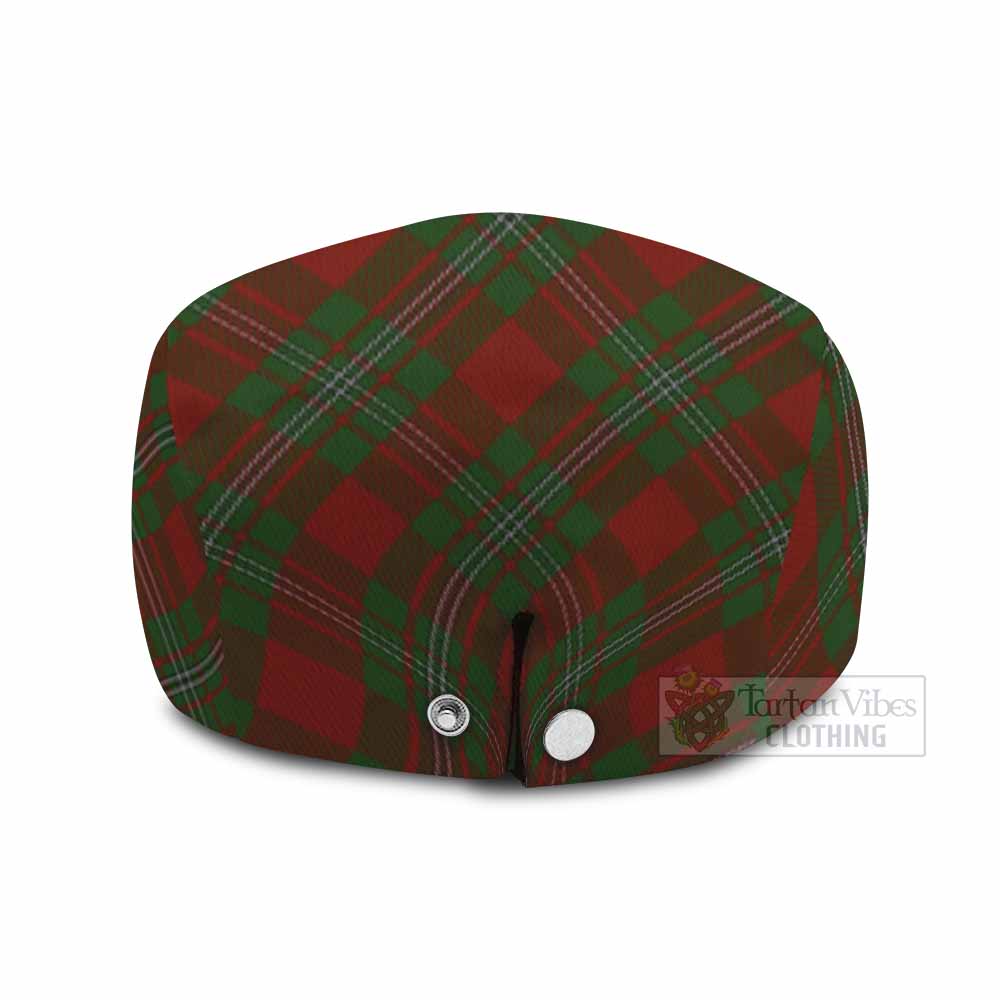 Strange (Strang) Tartan Flat Cap, Jeff Cap Cross Style with Family Crest - Tartan Vibes Clothing