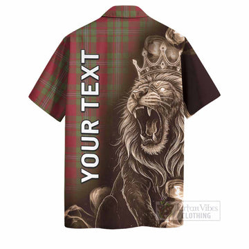 Strange (Strang) Tartan Hawaiian Shirt Roaring Lion Heritage