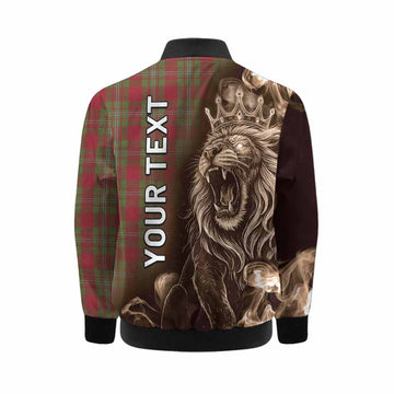 Strange (Strang) Tartan Kid Bomber Jacket Roaring Lion Heritage