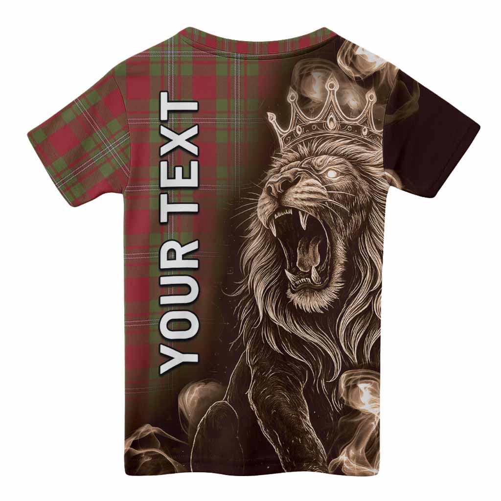 Strange (Strang) Tartan Kid T-shirt Roaring Lion Heritage