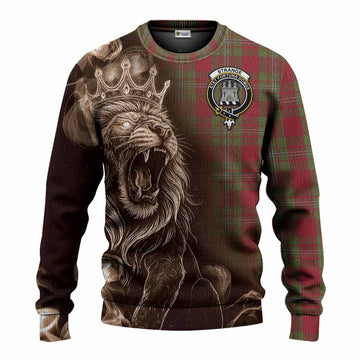 Strange (Strang) Tartan Knitted Sweater Roaring Lion Heritage