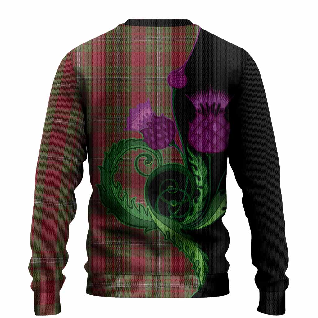 Strange (Strang) Tartan Knitted Sweater Traditional Scottish Thistle