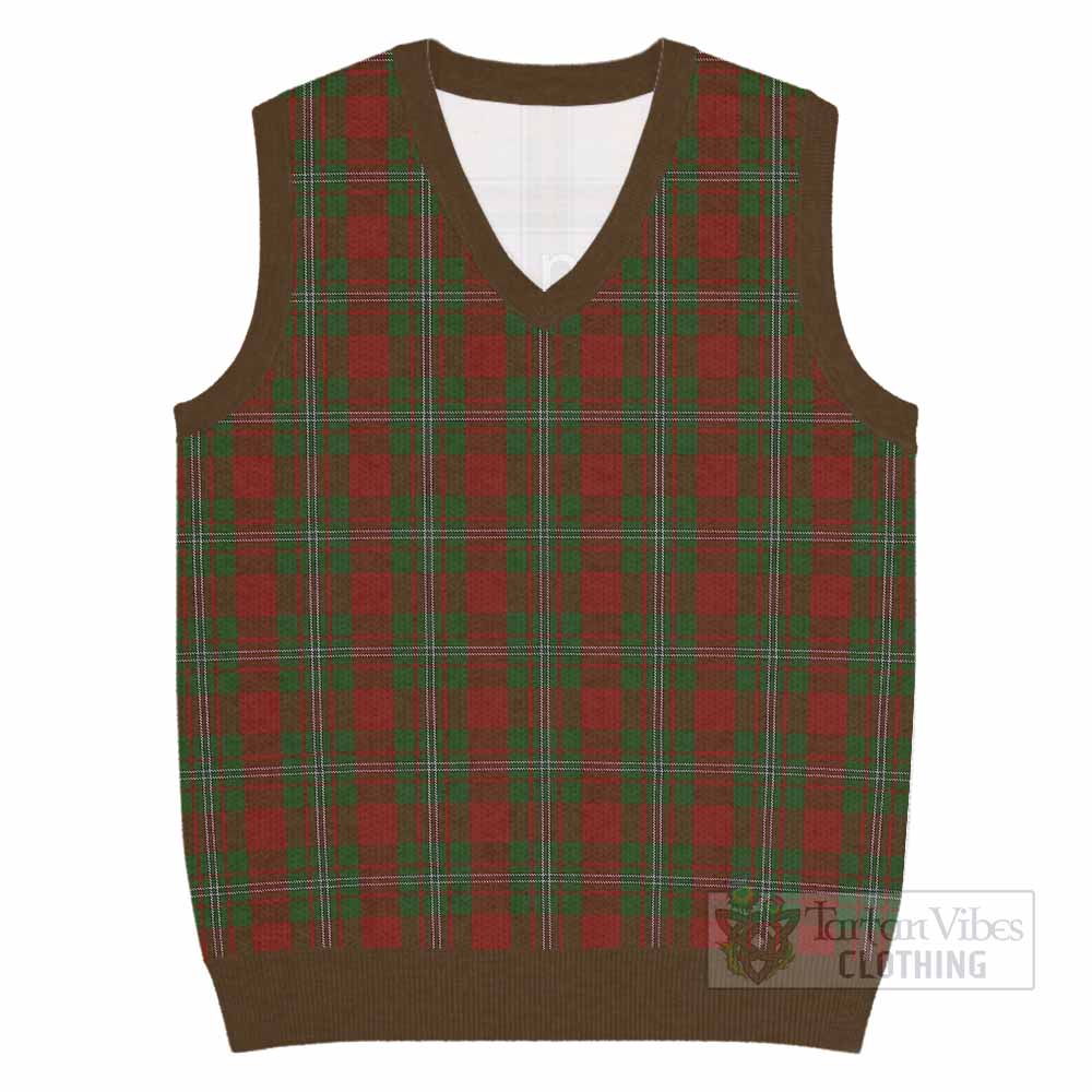 Strange (Strang) Tartan Knitted V-Neck Vest - Tartan Vibes Clothing